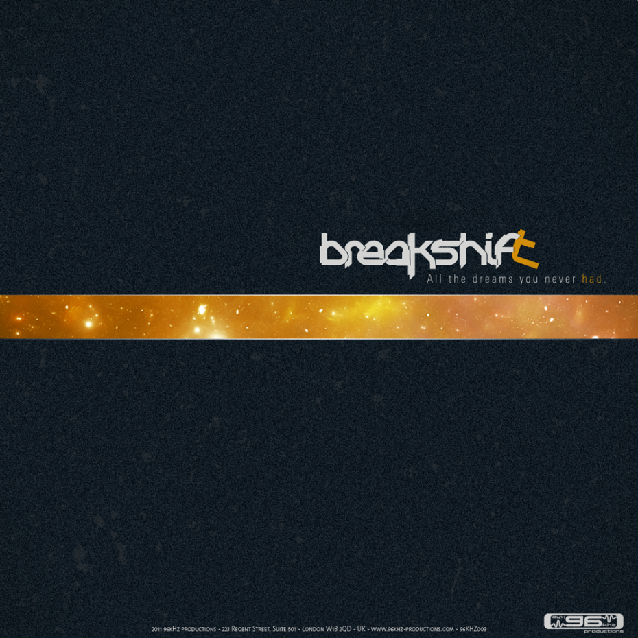 Breakshift artcover album *caption graphic design