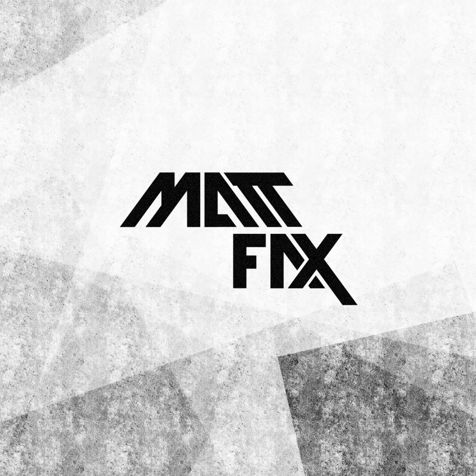Matt Fax logotype *caption graphic design