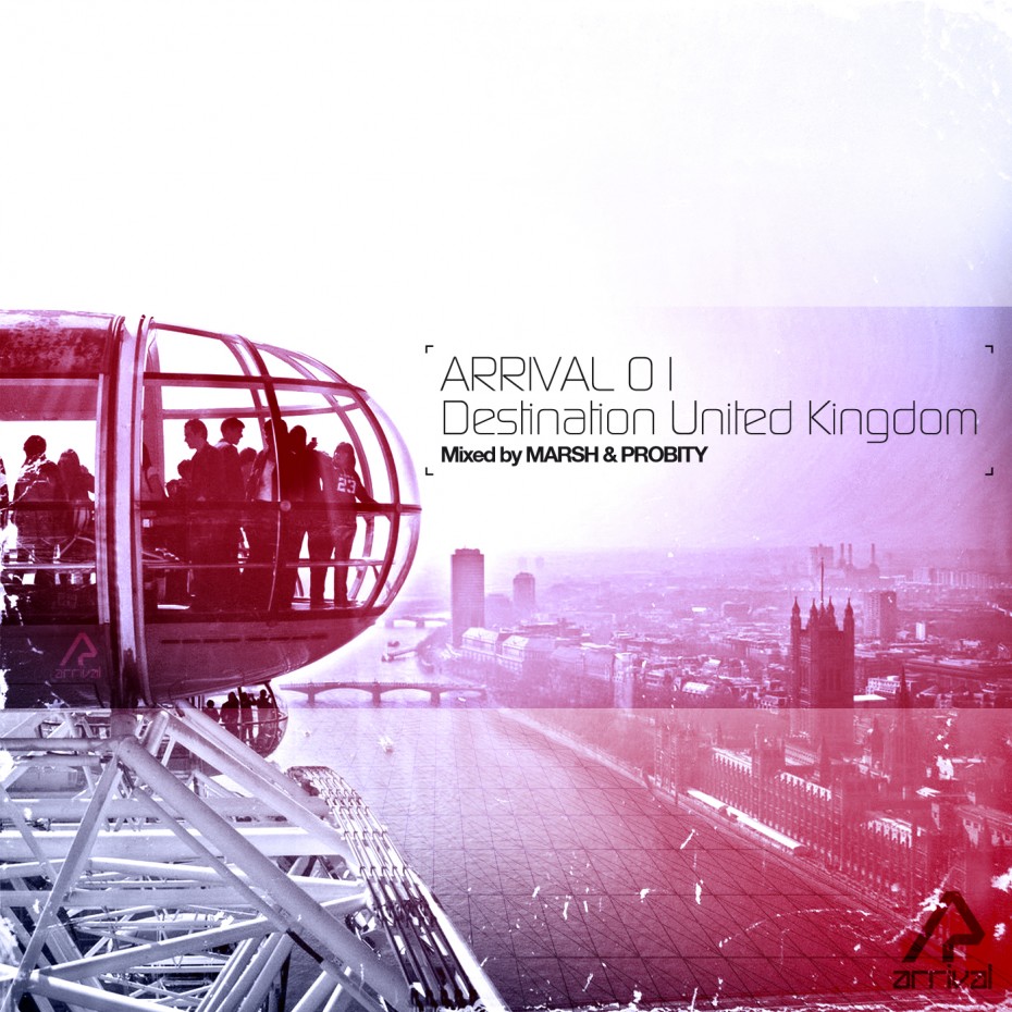 Arrival Destination UK *caption graphic design