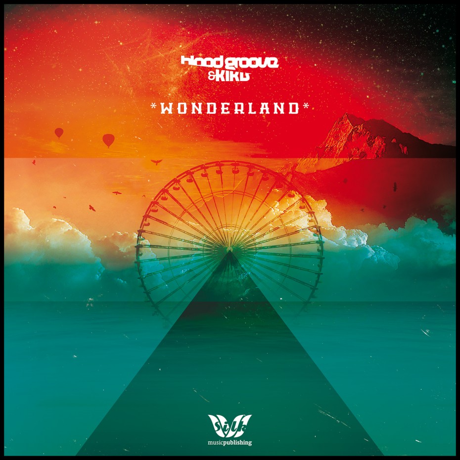 Wonderland album *caption graphic design